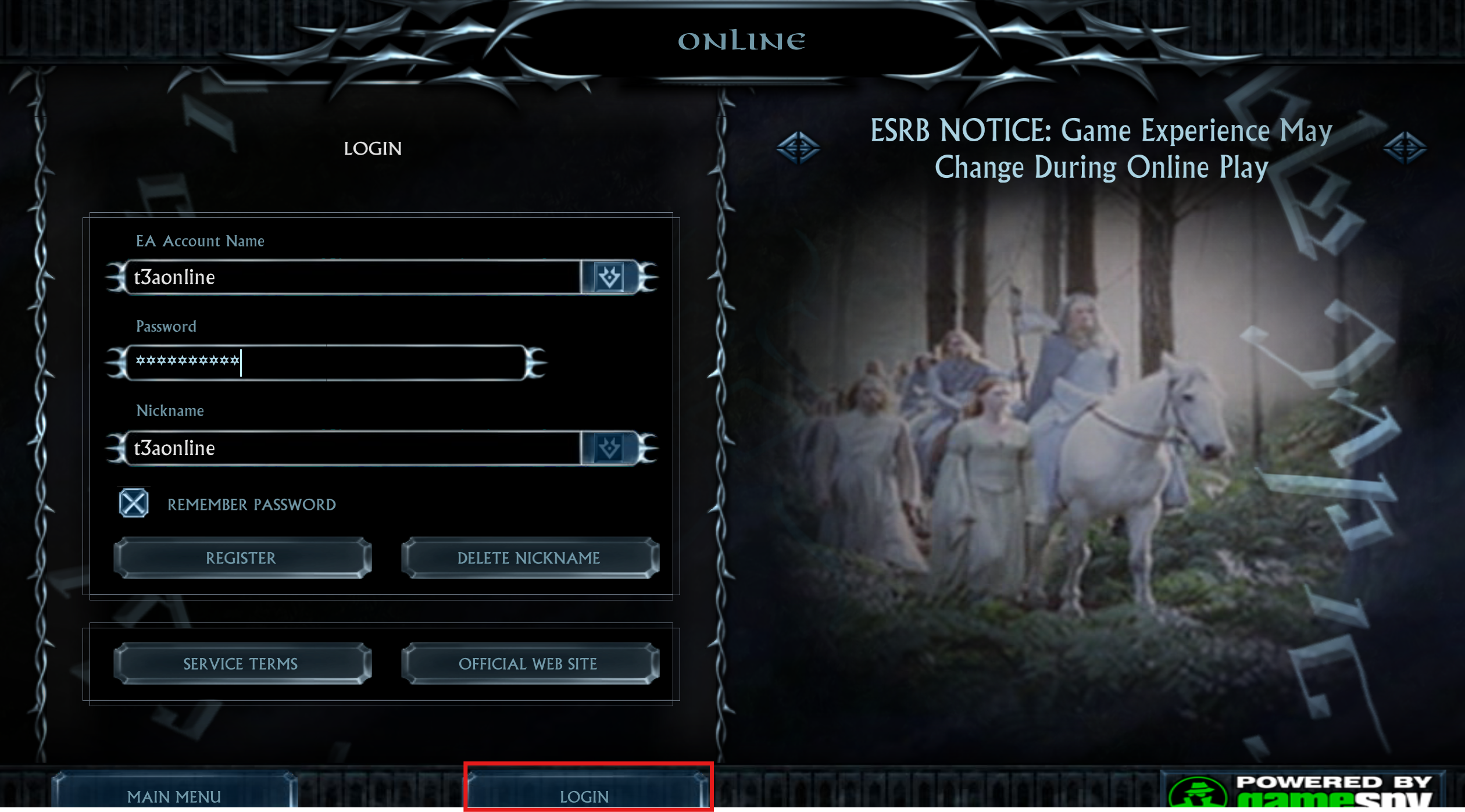 Go online!